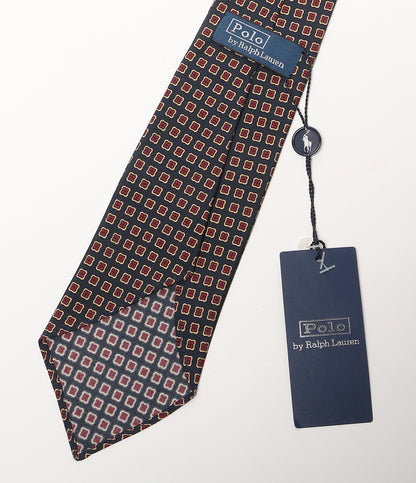 美品 POLO RALPH LAUREN ネクタイ ヴィンテージ インスパイアード ニート シルク メンズ ポロ・ラルフローレン