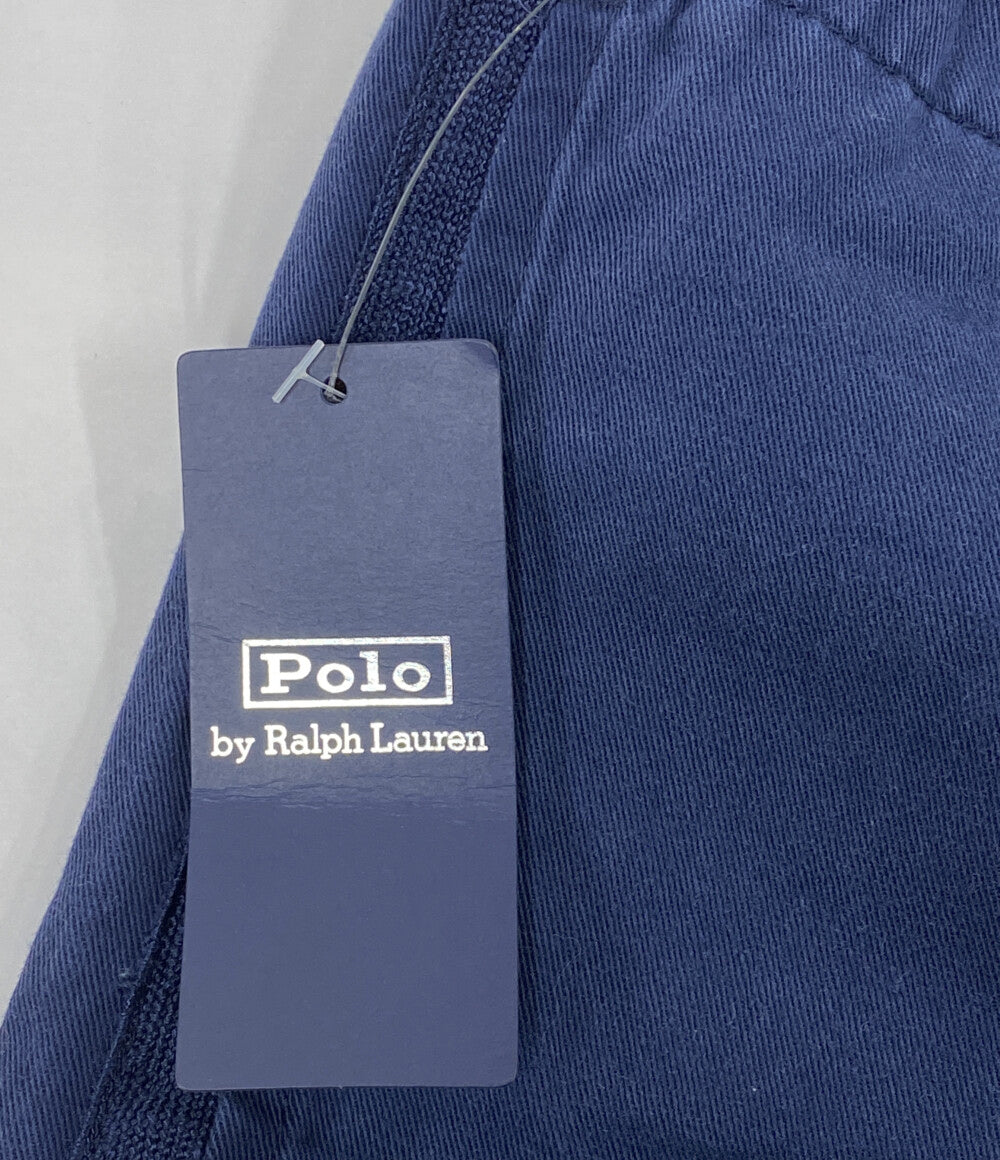 美品 POLO RALPH LAUREN ショートパンツ 6インチ イージー ネイビー エンブレムロゴ サイドライン メンズ SIZE M ポロ・ラルフローレン