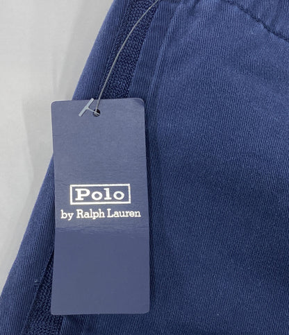 美品 POLO RALPH LAUREN ショートパンツ 6インチ イージー ネイビー エンブレムロゴ サイドライン メンズ SIZE M ポロ・ラルフローレン