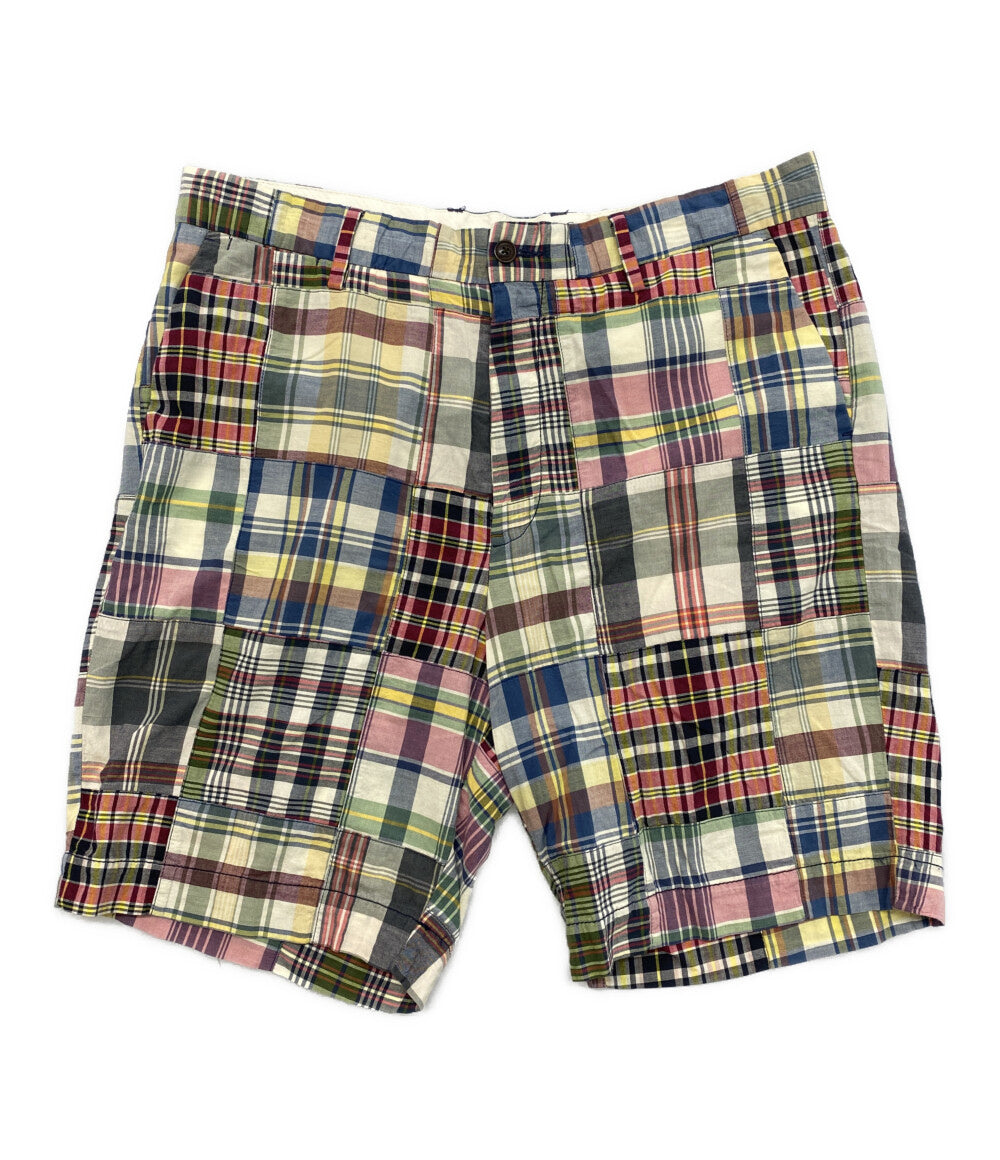 POLO RALPH LAUREN ショートパンツ パッチワーク マドラス CLASSIC FIT メンズ SIZE 34 ポロ・ラルフローレン