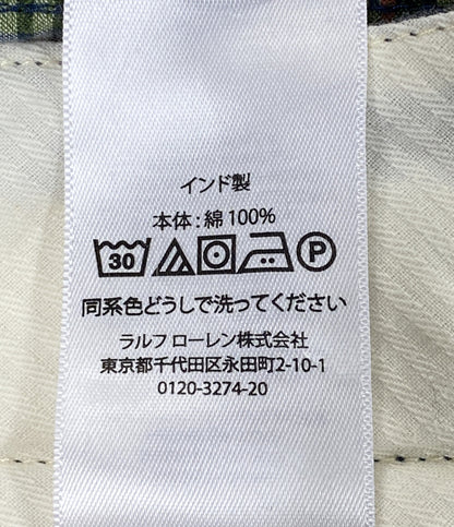 POLO RALPH LAUREN ショートパンツ パッチワーク マドラス CLASSIC FIT メンズ SIZE 34 ポロ・ラルフローレン
