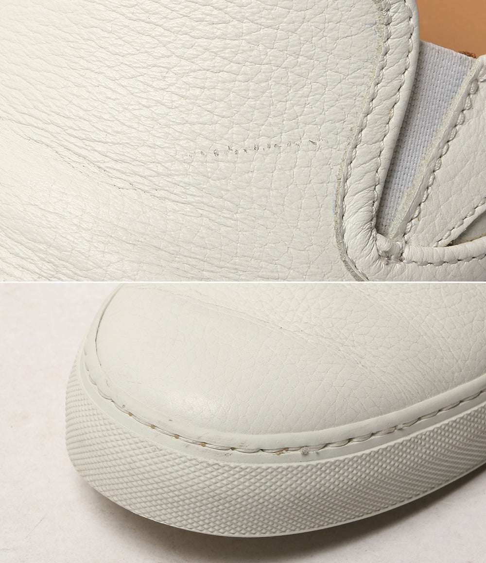 BARNEYS NEWYORK レザースリッポン イタリア製 4329 メンズ SIZE 42 バーニーズニューヨーク