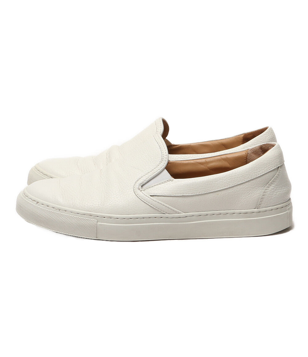 BARNEYS NEWYORK レザースリッポン イタリア製 4329 メンズ SIZE 42 バーニーズニューヨーク