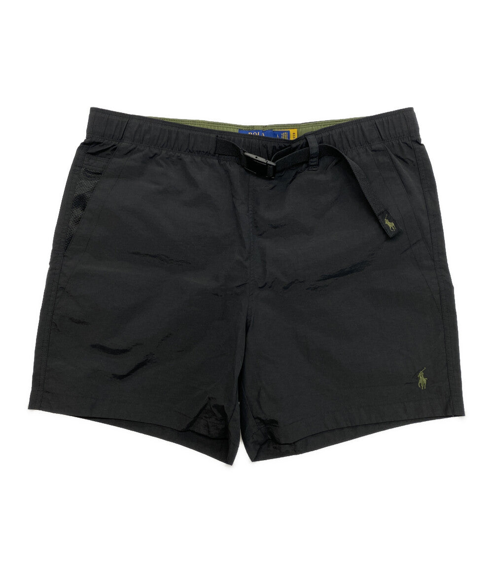 美品 POLO RALPH LAUREN ショートパンツ ナイロン ブラック