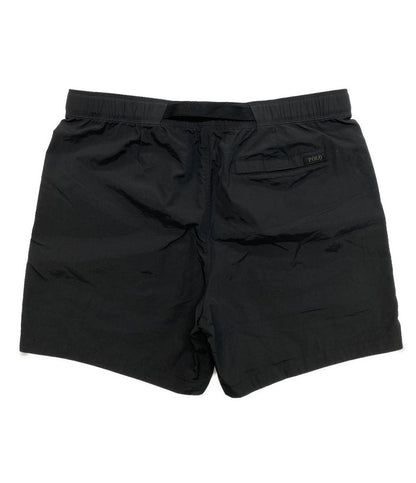 美品 POLO RALPH LAUREN ショートパンツ ナイロン ブラック PERFORMANCE ウェビングベルト メンズ SIZE L ポロ・ラルフローレン