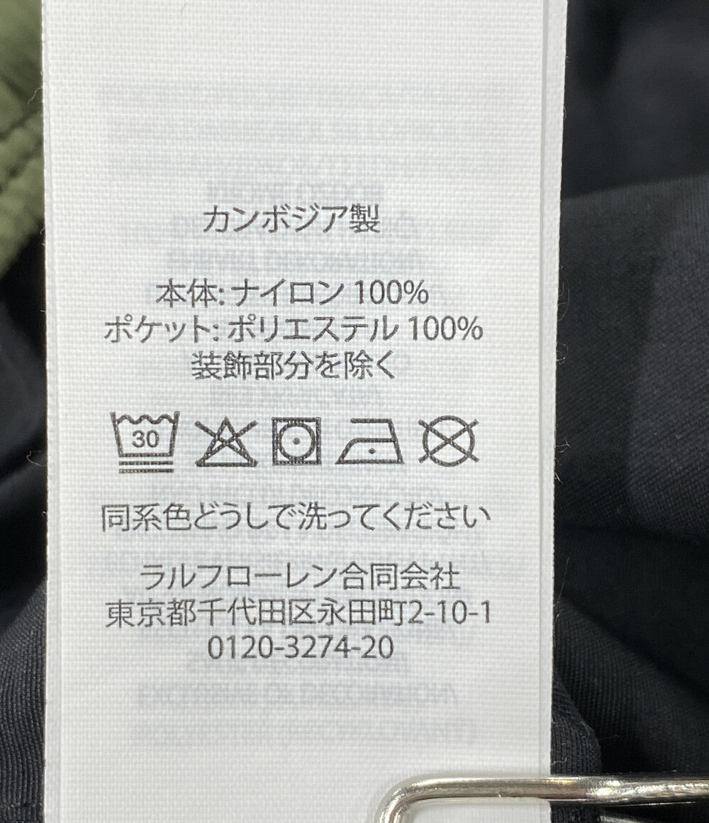 美品 POLO RALPH LAUREN ショートパンツ ナイロン ブラック PERFORMANCE ウェビングベルト メンズ SIZE L ポロ・ラルフローレン