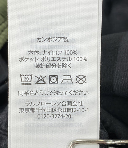 美品 POLO RALPH LAUREN ショートパンツ ナイロン ブラック PERFORMANCE ウェビングベルト メンズ SIZE L ポロ・ラルフローレン