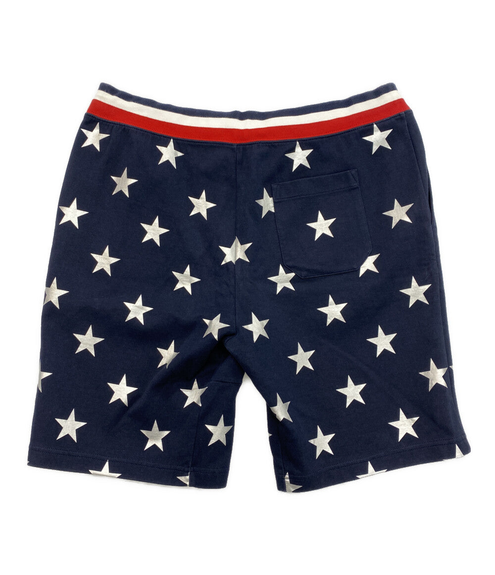 POLO RALPH LAUREN ショートパンツ スウェット スター 総柄 トリコリブ メンズ SIZE L ポロ・ラルフローレン