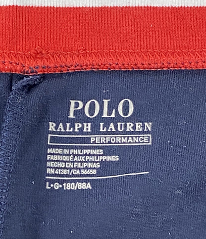 POLO RALPH LAUREN ショートパンツ スウェット スター 総柄 トリコリブ メンズ SIZE L ポロ・ラルフローレン