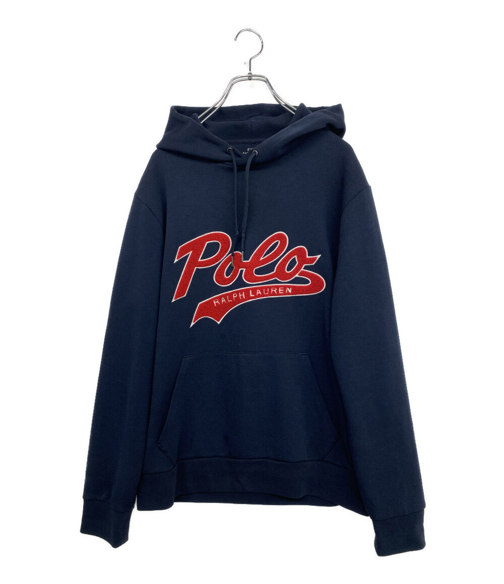 Polo Ralph Lauren ネイビー パーカー RALPH LAUREN パーカー ネイビー フロントロゴ メンズ SIZE M ラルフ