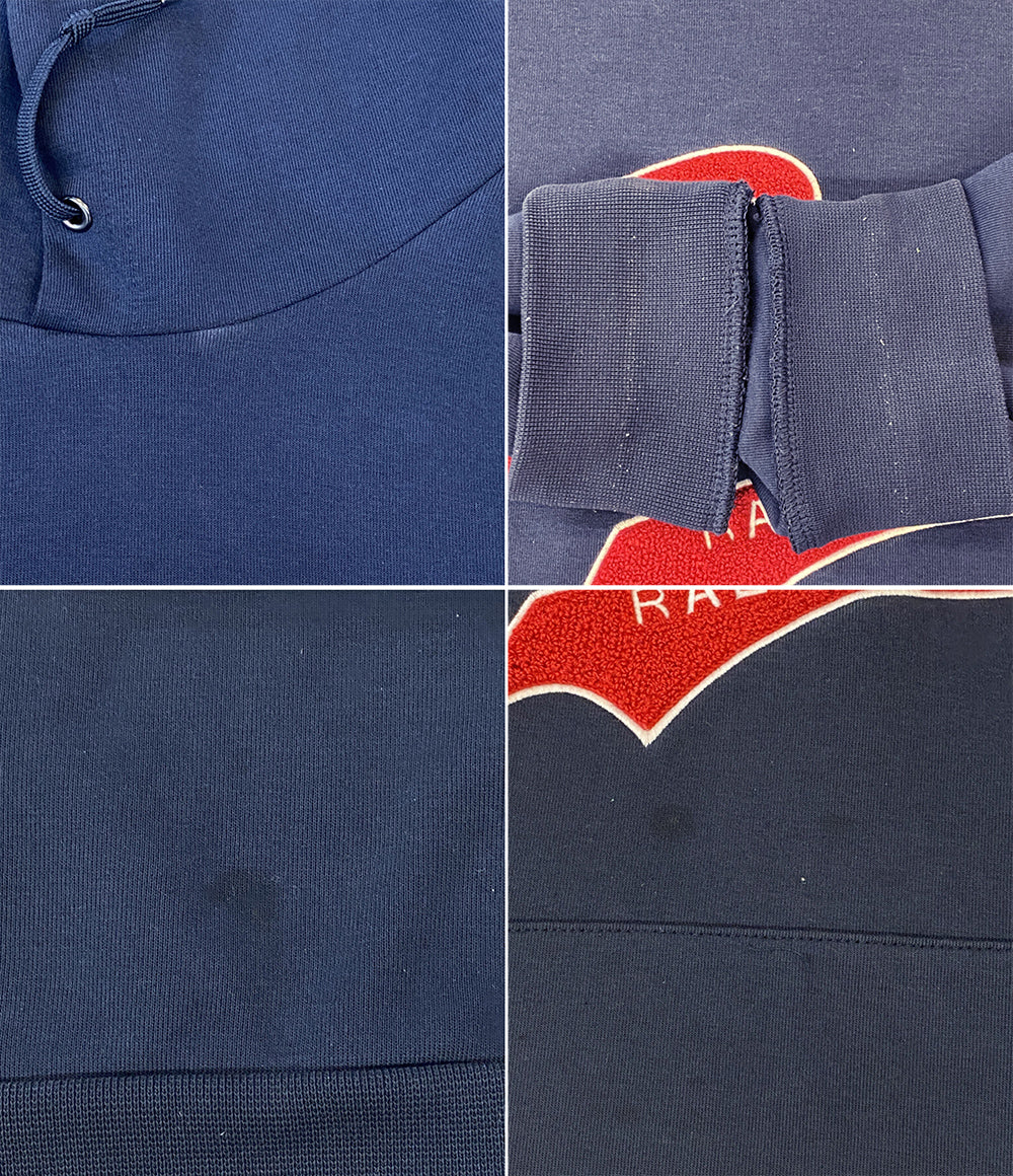RALPH LAUREN パーカー ネイビー フロントロゴ メンズ SIZE M ラルフローレン