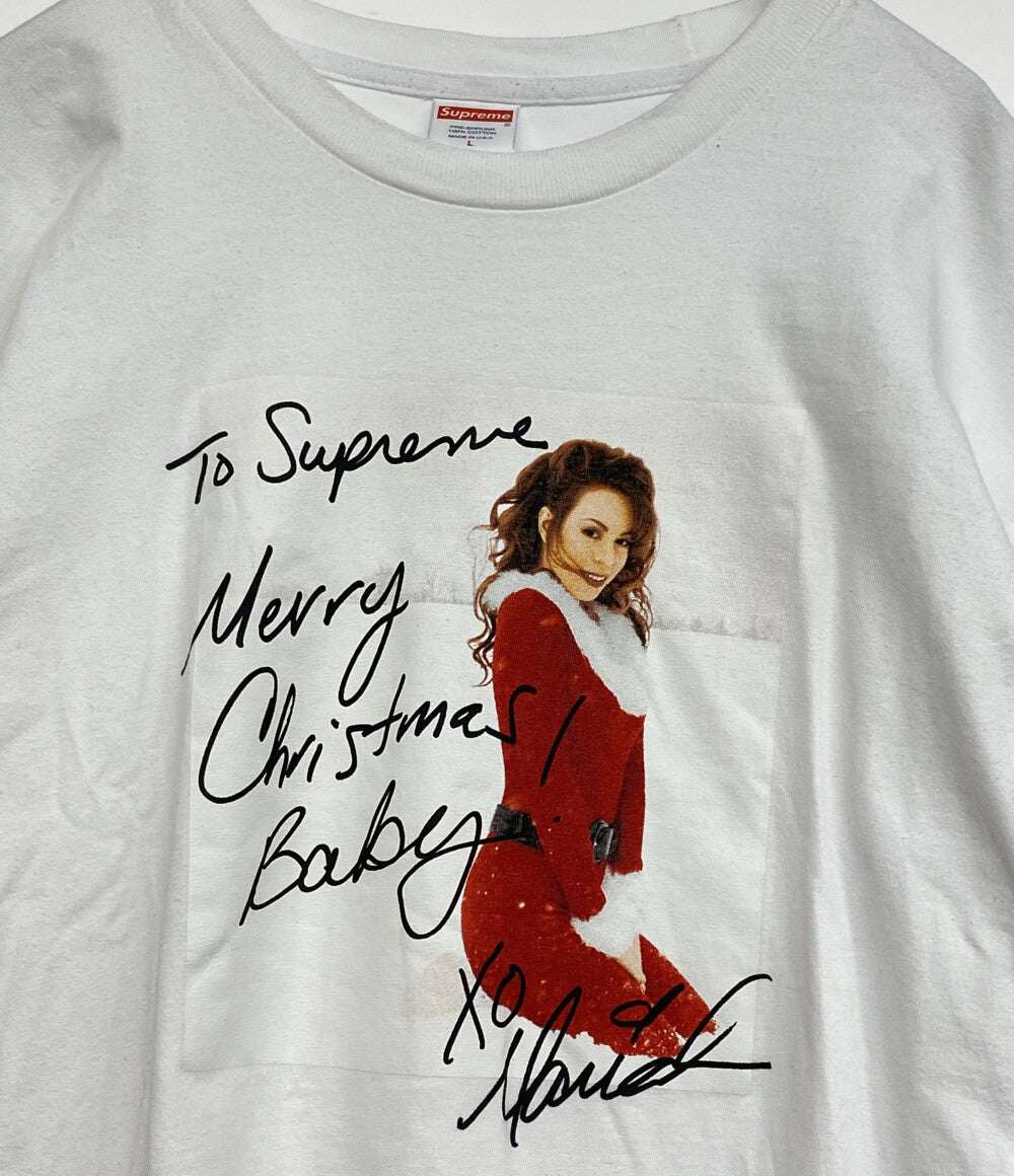 Supreme 半袖Ｔシャツ マライアキャリー ホワイト 20AW メンズ SIZE L シュプリーム