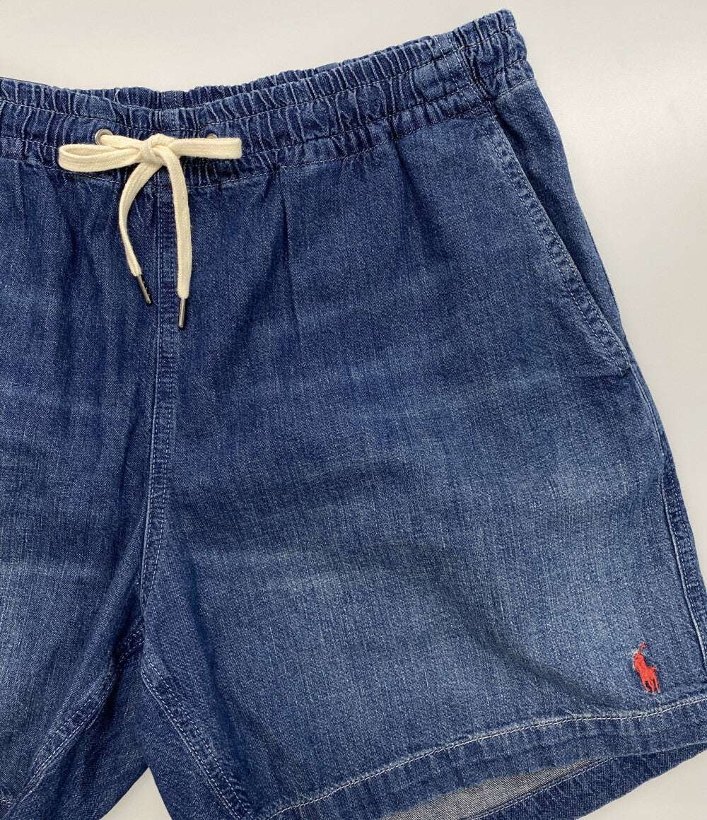 美品 POLO RALPH LAUREN デニムパンツ イージーショーツ INDIGO CLASSIC FIT メンズ SIZE L ポロ・ラルフローレン
