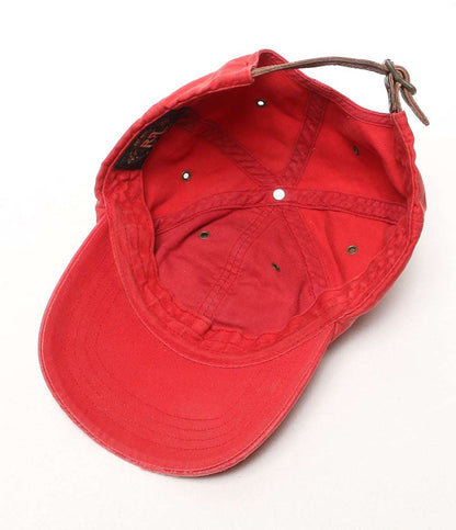 RRL RALPH LAUREN キャップ オールド トラッカーキャップ RED アジャスター メンズ ダブルアールエル