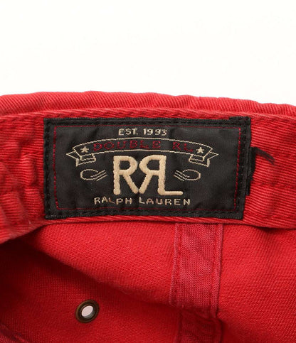 RRL RALPH LAUREN キャップ オールド トラッカーキャップ RED アジャスター メンズ ダブルアールエル