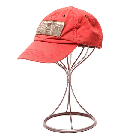 RRL RALPH LAUREN キャップ オールド トラッカーキャップ RED アジャスター メンズ ダブルアールエル