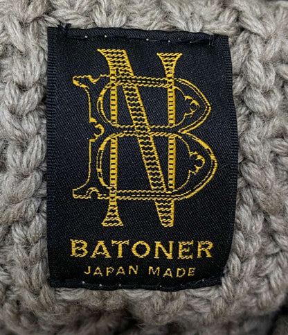 BATONER バトナー タートルネックニット ローゲージ 日本製 メンズ SIZE 1