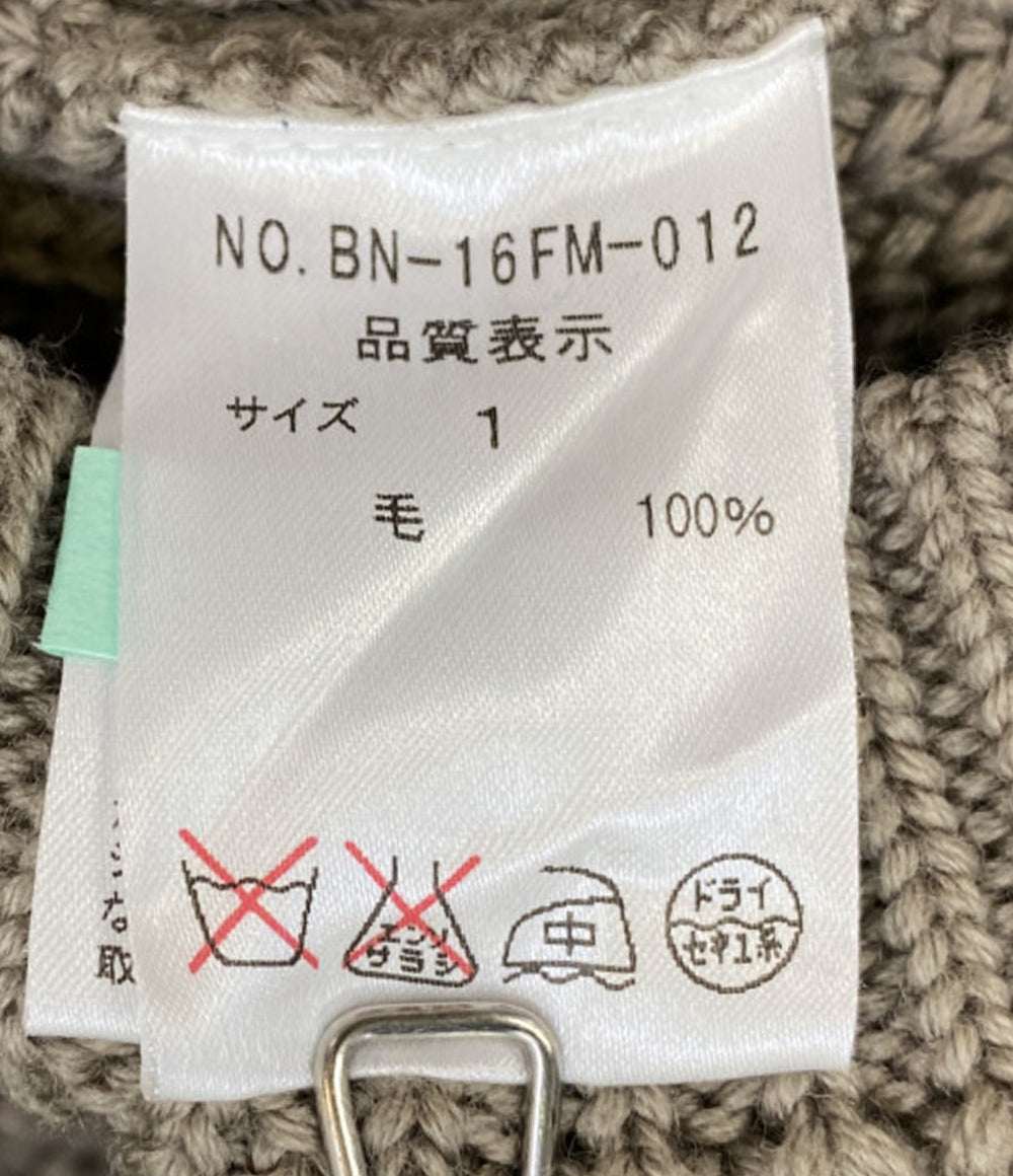 BATONER バトナー タートルネックニット ローゲージ 日本製 メンズ SIZE 1