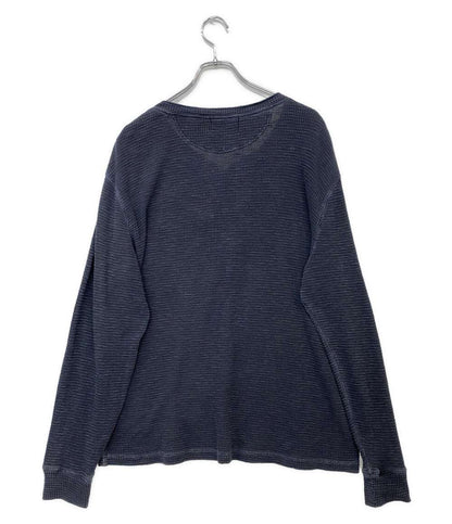 RRL RALPH LAUREN 長袖Ｔシャツ サーマル ヘンリー ワッフル メンズ SIZE XL ダブルアールエル