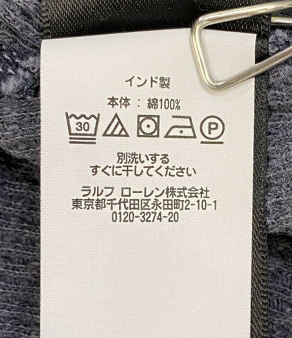 RRL RALPH LAUREN 長袖Ｔシャツ サーマル ヘンリー ワッフル メンズ SIZE XL ダブルアールエル