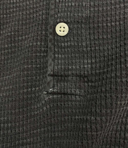 RRL RALPH LAUREN 長袖Ｔシャツ サーマル ヘンリー ワッフル メンズ SIZE XL ダブルアールエル