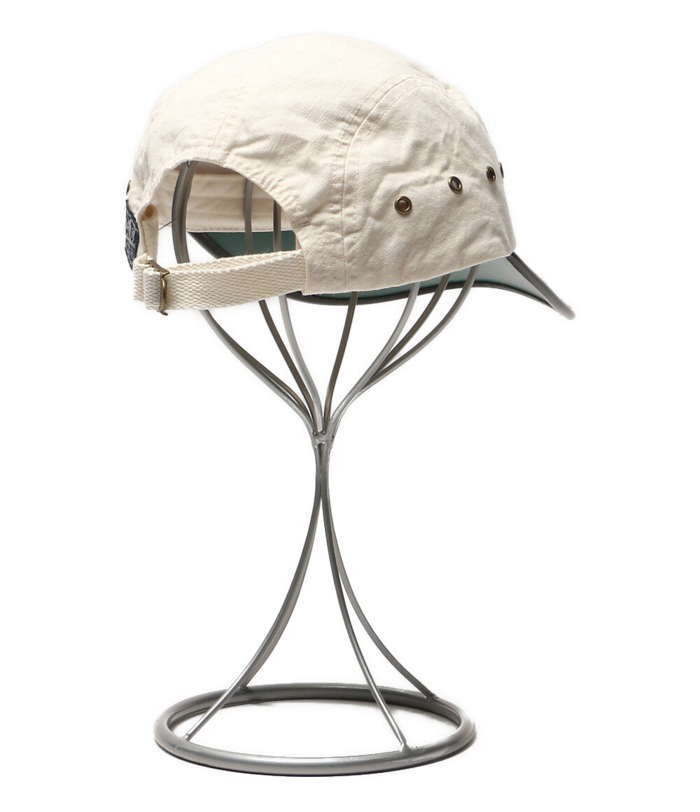 POLO RALPH LAUREN ツイル ロングビル キャップ ホワイト×ブラック 710942372001 メンズ ポロ・ラルフローレン