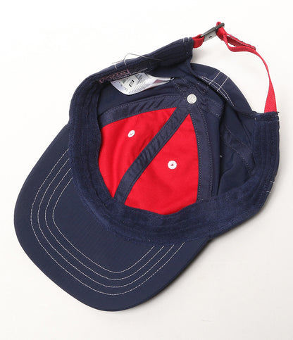 美品 POLO RALPH LAUREN キャップ リップストップ ボール キャップ ネイビー メンズ SIZE O/S ポロ・ラルフローレン