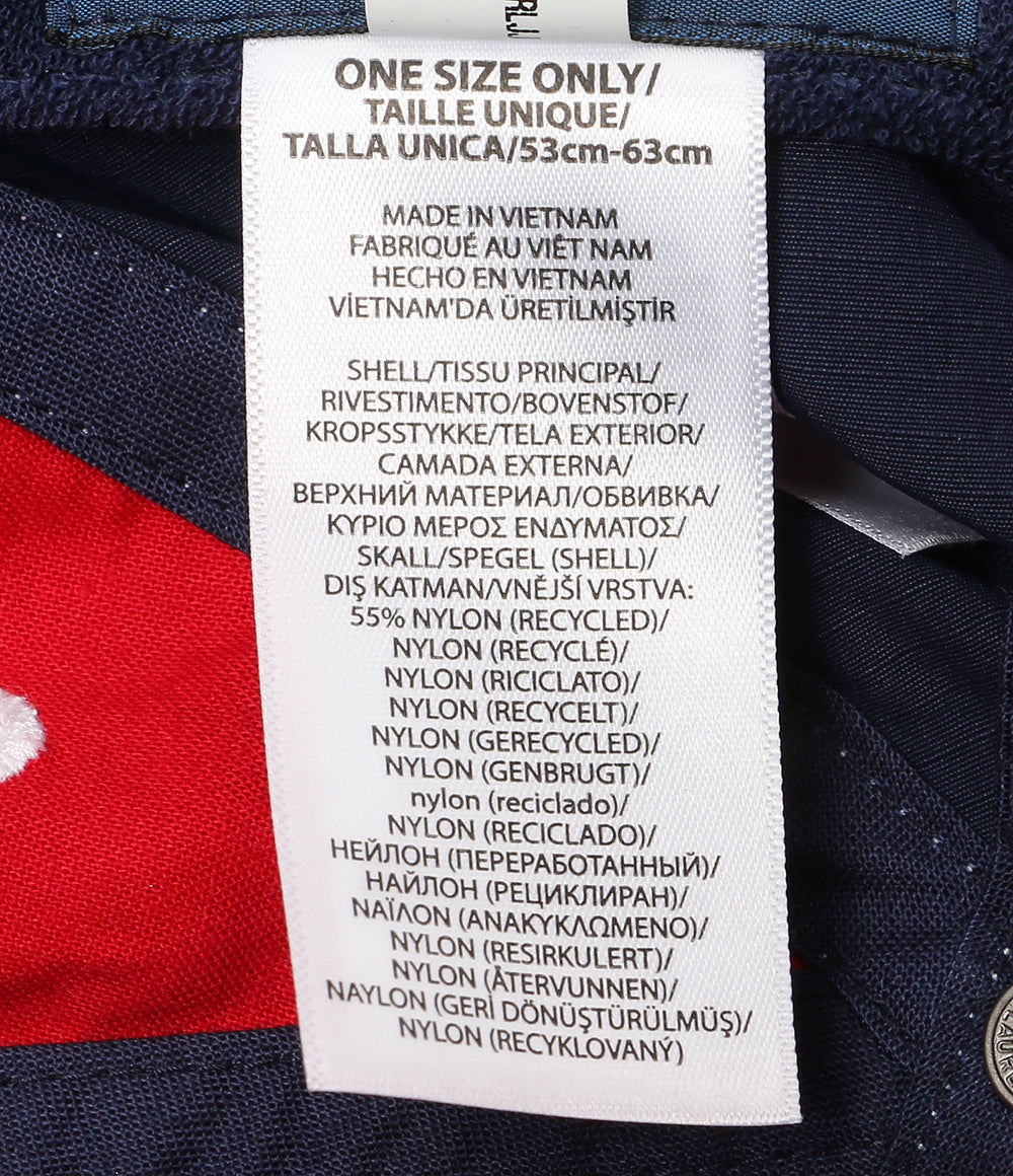 美品 POLO RALPH LAUREN キャップ リップストップ ボール キャップ ネイビー メンズ SIZE O/S ポロ・ラルフローレン