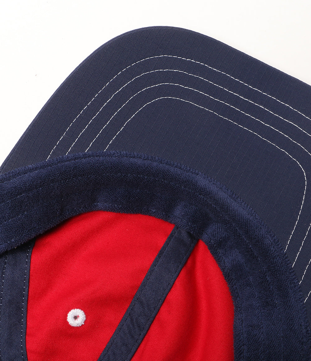 美品 POLO RALPH LAUREN キャップ リップストップ ボール キャップ ネイビー メンズ SIZE O/S ポロ・ラルフローレン