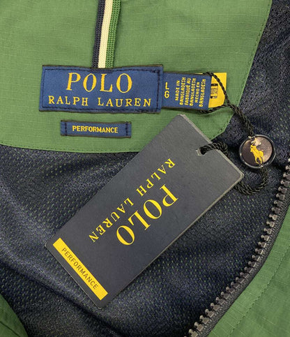 美品 POLO RALPH LAUREN ジャケット リップストップ クォータージップ メンズ SIZE L ポロ・ラルフローレン