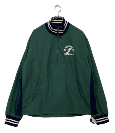 美品 POLO RALPH LAUREN ジャケット リップストップ クォータージップ メンズ SIZE L ポロ・ラルフローレン