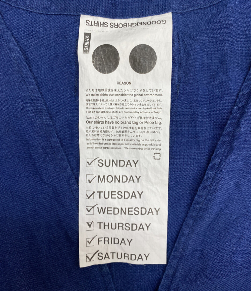 GOODNEIGHBORS SHIRTS グッドネイバーズシャツ シャツジャケット チャイナボタン メンズ SIZE L-XL