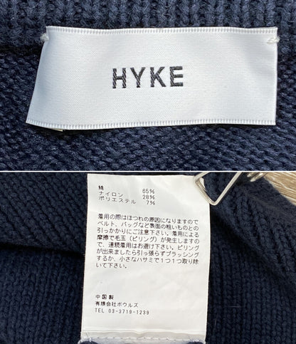 HYKE ベストニット ボーダー STRIPE CROPPED TOP 22SS レディース SIZE - ハイク