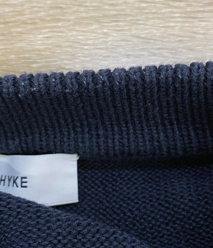 HYKE ベストニット ボーダー STRIPE CROPPED TOP 22SS レディース SIZE - ハイク