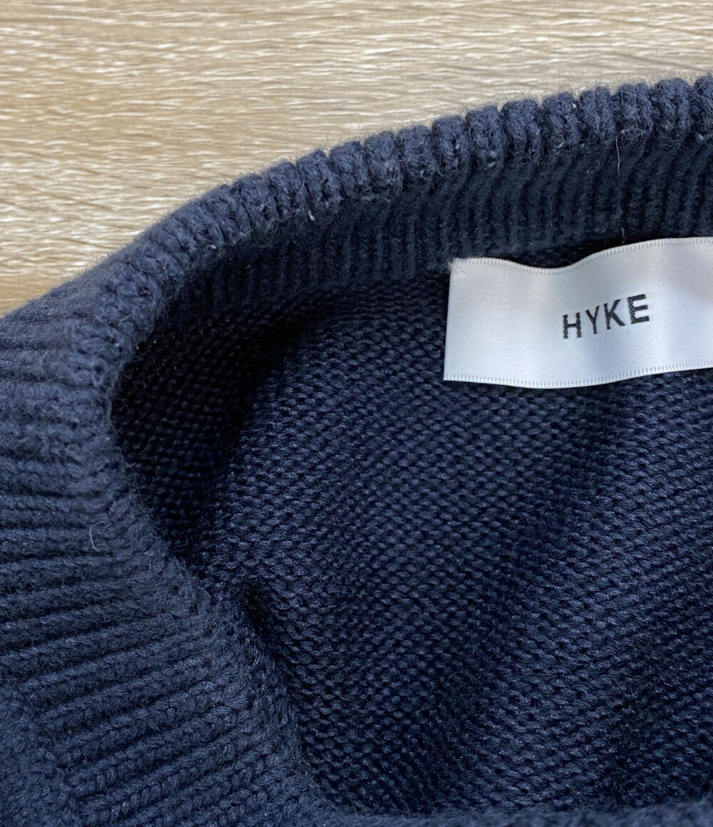 HYKE ベストニット ボーダー STRIPE CROPPED TOP 22SS レディース SIZE - ハイク