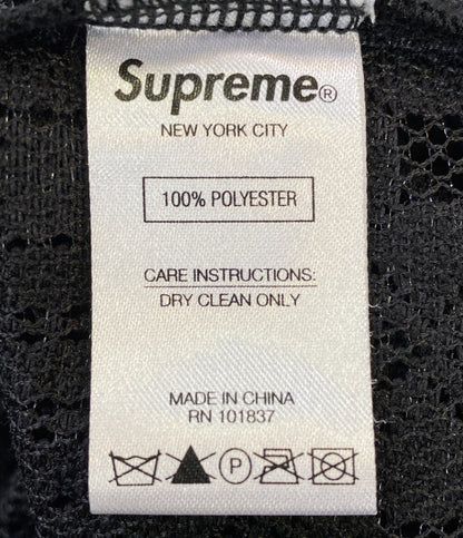 美品 Supreme 半袖シャツ 20SS lace shirts blk メンズ SIZE L シュプリーム