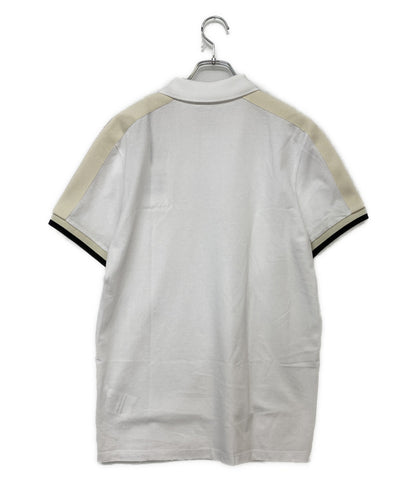 MONCLER 半袖ポロシャツ SS POLO ホワイト メンズ SIZE M モンクレール