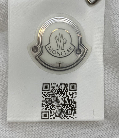 MONCLER 半袖ポロシャツ SS POLO ホワイト メンズ SIZE M モンクレール
