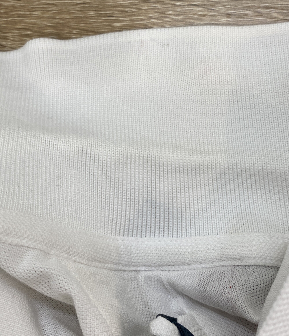 MONCLER 半袖ポロシャツ SS POLO ホワイト メンズ SIZE M モンクレール