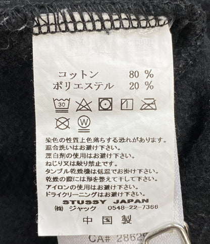 STUSSY パーカー フラワー刺繍 ブラック size:XL メンズ SIZE XL ステューシー
