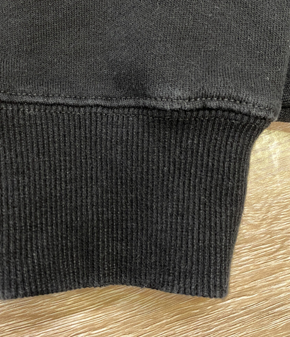 STUSSY パーカー フラワー刺繍 ブラック size:XL メンズ SIZE XL ステューシー