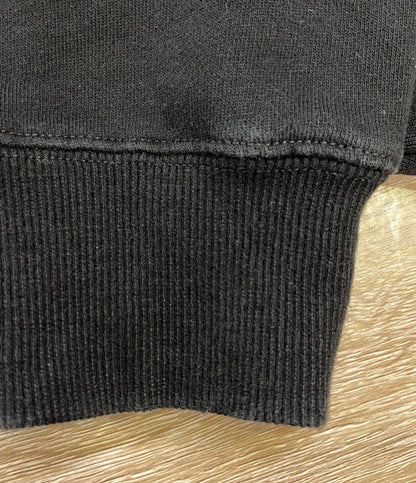 STUSSY パーカー フラワー刺繍 ブラック size:XL メンズ SIZE XL ステューシー