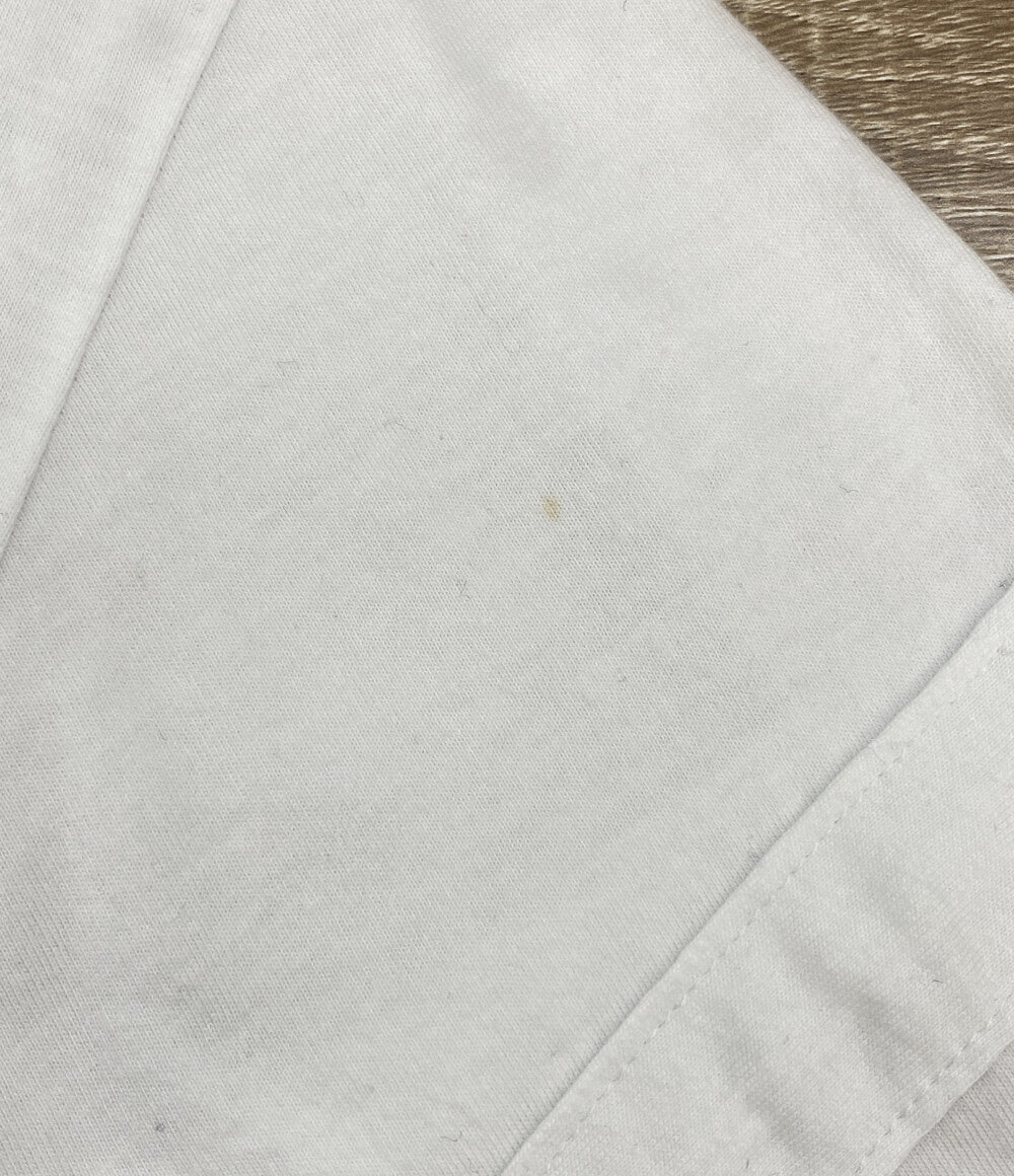 COMME des GARCONS 半袖Ｔシャツ AD2019 live free with strong will ホワイト レディース SIZE XL コムデギャルソン