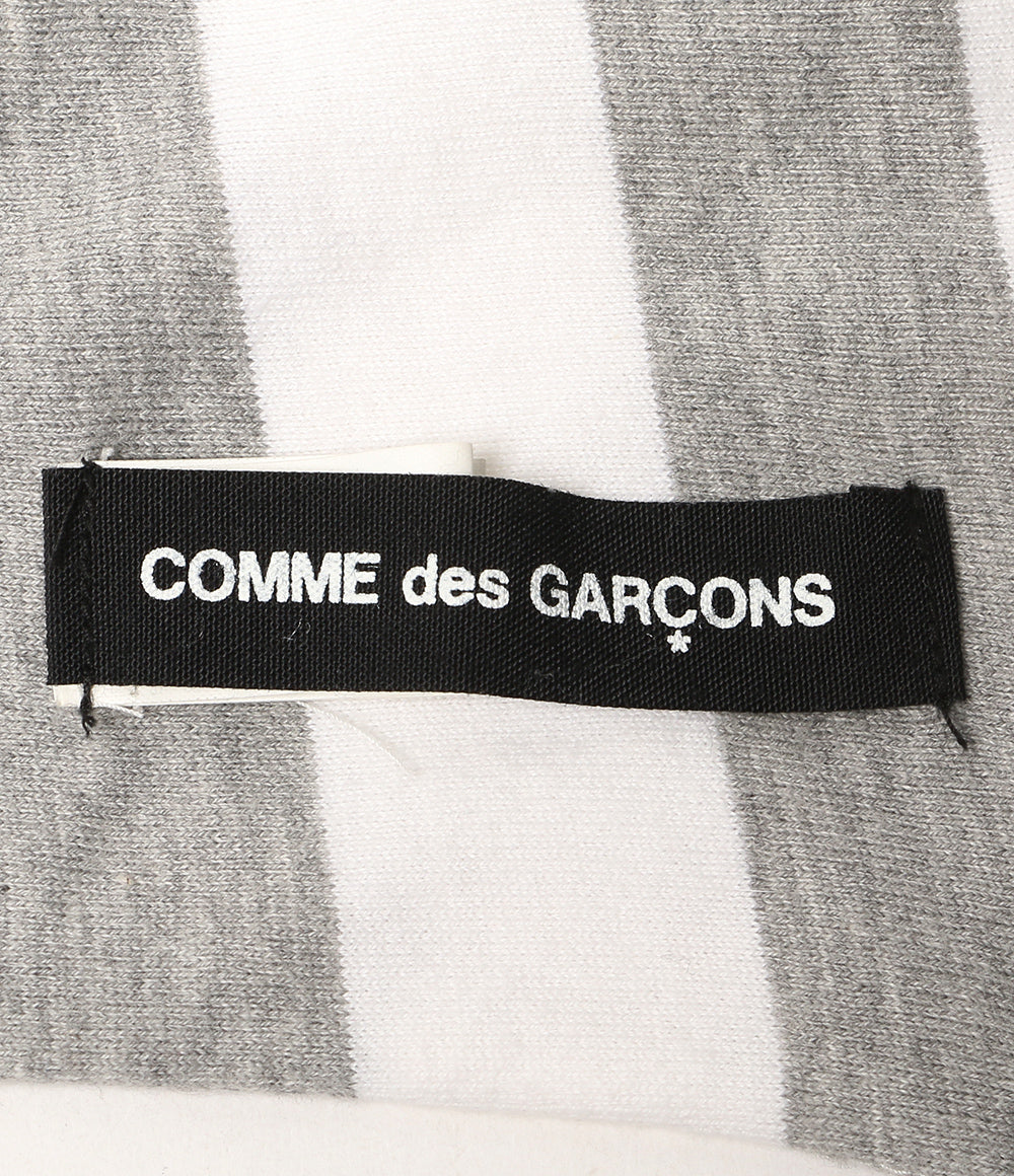 COMME des GARCONS ストール Live Free With Strong Will BORDER STOLE