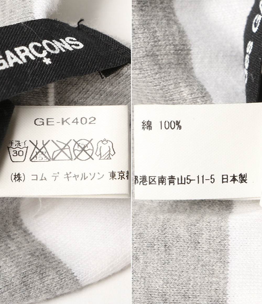 COMME des GARCONS ストール Live Free With Strong Will BORDER STOLE