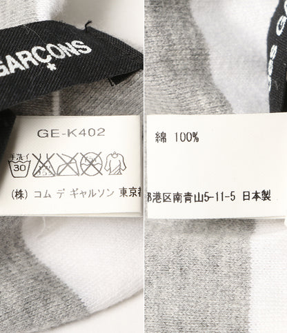 COMME des GARCONS ストール Live Free With Strong Will BORDER STOLE GE-K402 レディース コムデギャルソン