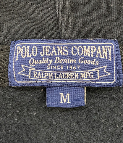 POLO JEANS パーカー フラッグ フルジップ ブラック メンズ SIZE M ポロジーンズ