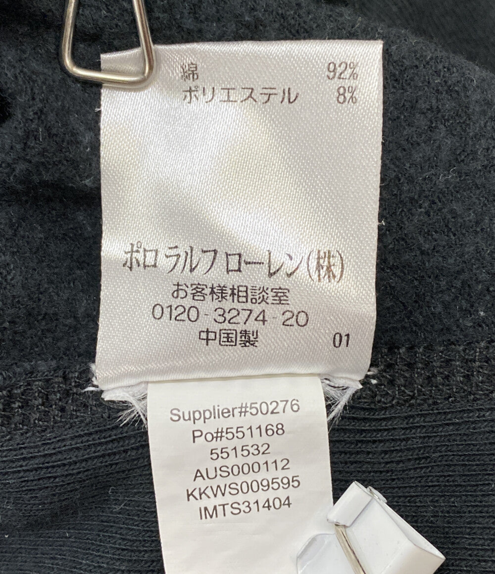 POLO JEANS パーカー フラッグ フルジップ ブラック メンズ SIZE M ポロジーンズ