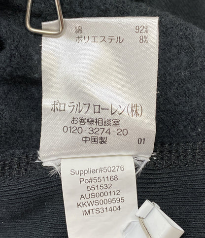 POLO JEANS パーカー フラッグ フルジップ ブラック メンズ SIZE M ポロジーンズ