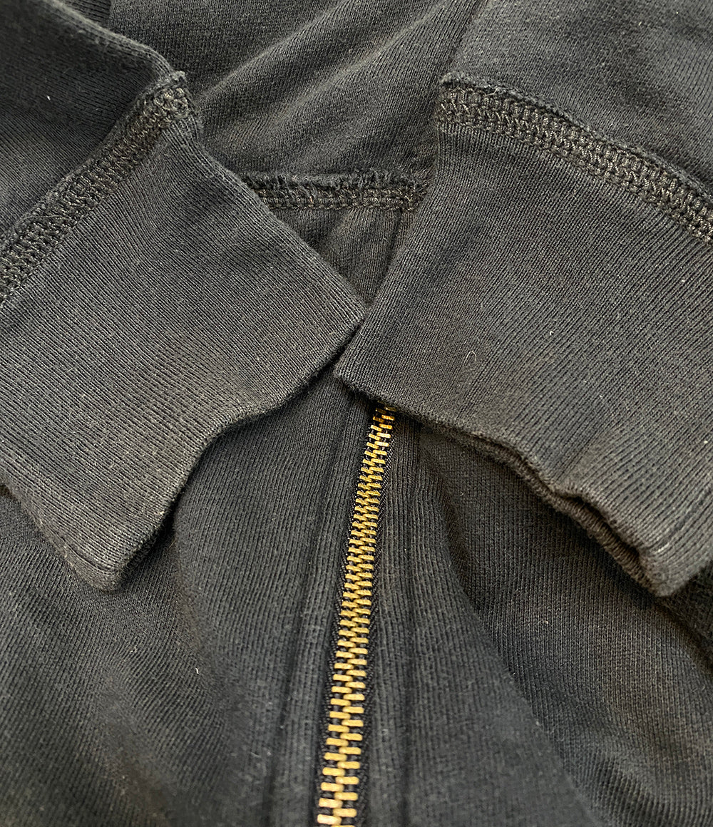 POLO JEANS パーカー フラッグ フルジップ ブラック メンズ SIZE M ポロジーンズ
